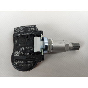 Датчик давления в шинах TPMS 433 MHz (SILVER) Tesla Model S (MS), 3, X  1034602-00-C 103460200C 1034602 